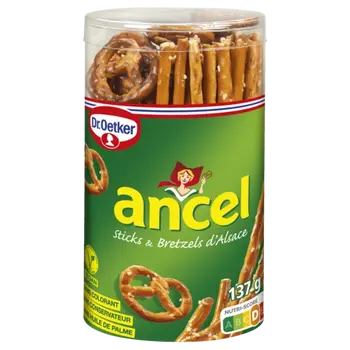 Dr. Oetker Sticks et Bretzels d’Alsace, Mini Tubo 137g