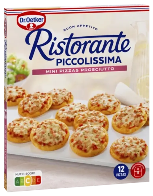 Dr. Oetker Ristorante Piccolissima Prosciutto x12