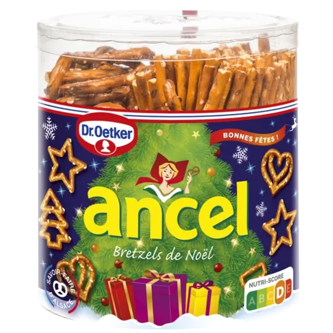 Dr. Oetker Sticks et Bretzels d’Alsace, Tubo de Noël 300g