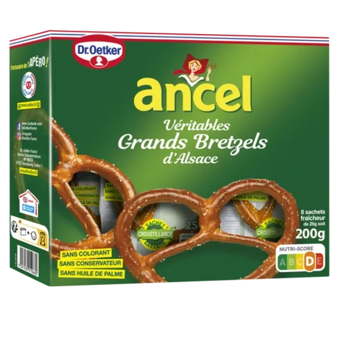 Dr. Oetker Véritables Grands Bretzels d’Alsace