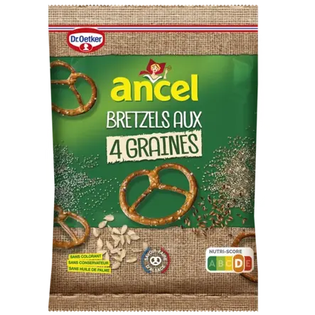 Bretzels aux 4 Graines