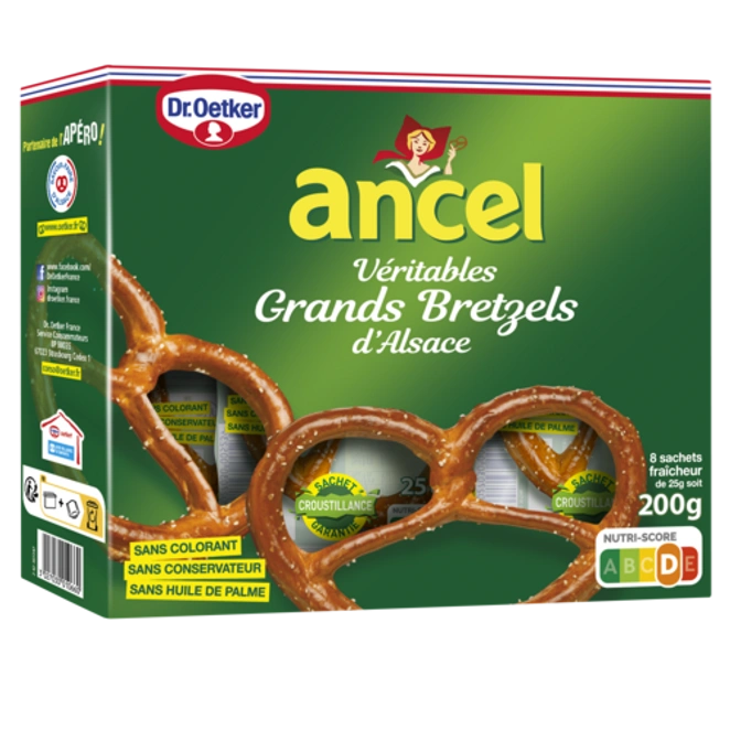 Dr. Oetker Véritables Grands Bretzels d’Alsace