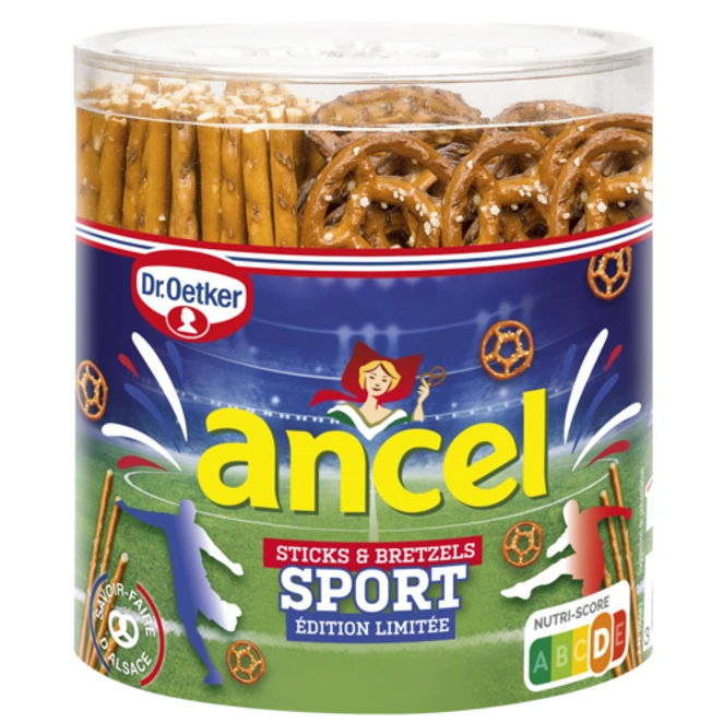 Dr. Oetker Sticks et Bretzels d’Alsace, Tubo Sport 300g
