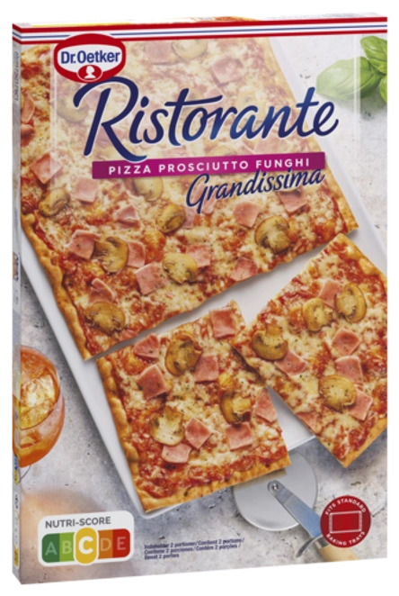 Dr. Oetker Ristorante Grandissima Prosciutto Funghi 580g