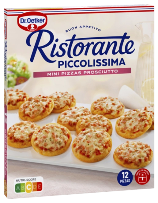 Dr. Oetker Ristorante Piccolissima Prosciutto x12