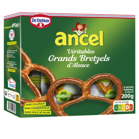 Véritables Grands Bretzels d'Alsace ancel