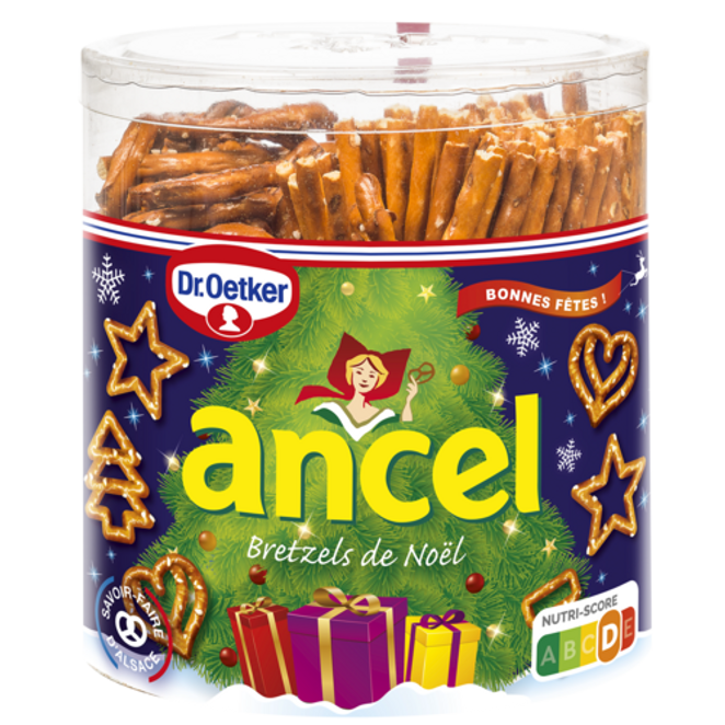 Dr. Oetker Sticks et Bretzels d’Alsace, Tubo de Noël 300g