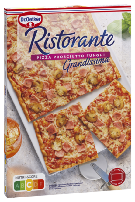 Dr. Oetker Ristorante Grandissima Prosciutto Funghi 580g