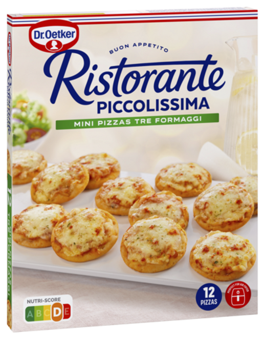Dr. Oetker Ristorante Piccolissima Tre Formaggi x12
