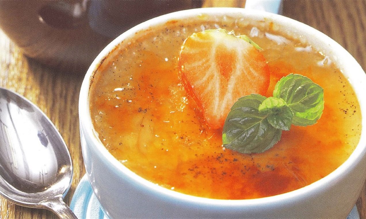 Petites crèmes brûlées au café