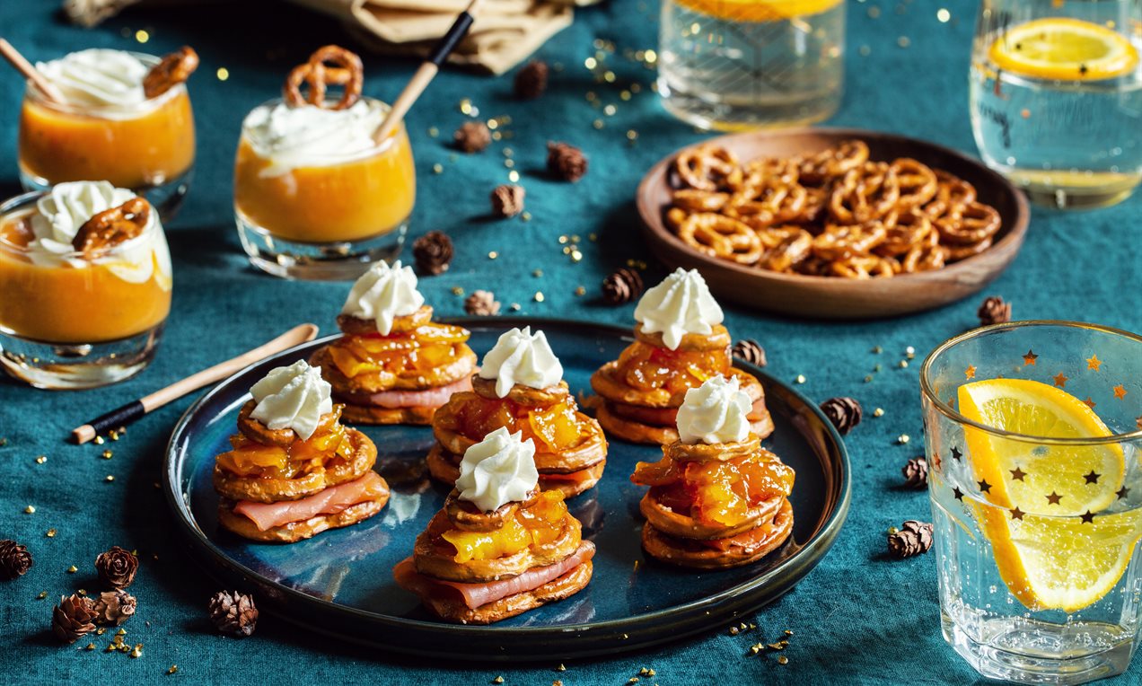Pyramides de Bretzels